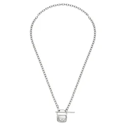 Collier Homme Diesel Bijoux Acier Classique - DX1593040 Acier inoxydable
