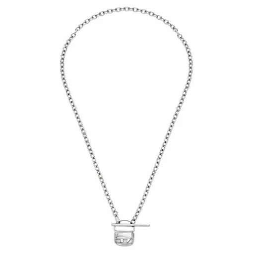 Collier Homme Diesel Bijoux Acier Classique - DX1593040 Acier inoxydable