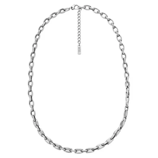 Collier Homme Diesel Bijoux Acier Classique - DX1582040 Acier inoxydable