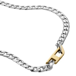 Collier Homme Diesel DX1343040 - Acier argenté