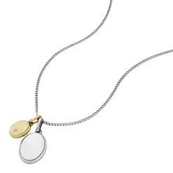 Collier Homme Fossil Bijoux Acier Classique Drew - JF04850998 Acier inoxydable
