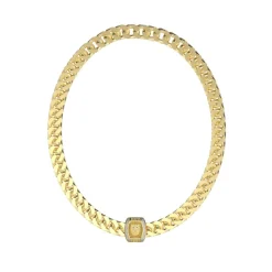 Collier Homme Guess Bijoux Lion King JUMN05004JWYG Acier Doré