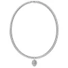 Collier Homme Guess Bijoux - JUMN01301JWST LION KING Acier Argent