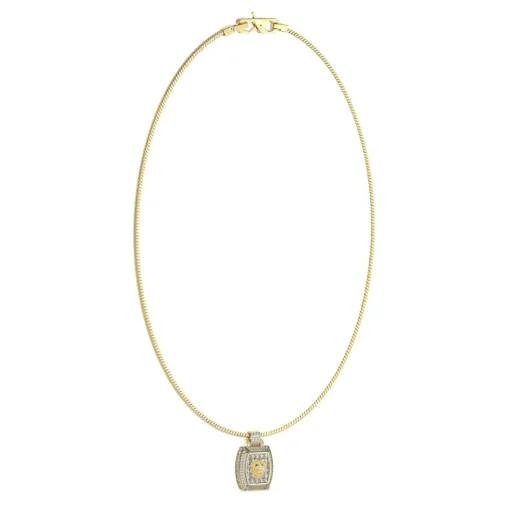 Collier Homme Guess Bijoux Lion King JUMN05001JWYG Acier Doré