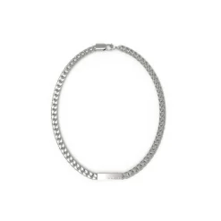 Collier homme Guess Bijoux JUXN03005JWST - X LOGO Acier Argent