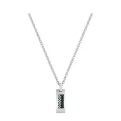 Collier Homme Jourdan JH160011N - AUSTRALIS - Acier Argent