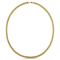 Collier homme JUMN01337JWYG My Chains Acier Doré