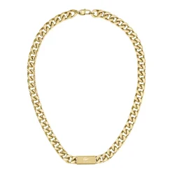 Collier Homme Lacoste Backhand - 2040434 Acier Doré