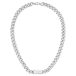 Collier Homme Lacoste Backhand - 2040433 Acier Argent