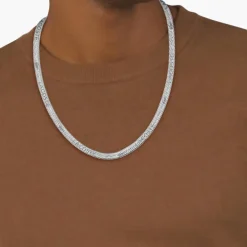 Collier Homme Lacoste Grit - 2040377 Acier Argent