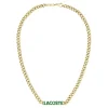 Collier Homme Lacoste Script - 2040475 Acier Doré, Vert