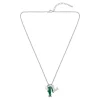 Collier Homme Lacoste Umpire - 2040453 Acier Argent, Vert