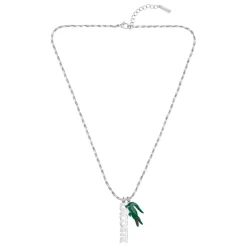 Collier Homme Lacoste Umpire - 2040487 Acier Doré, Vert