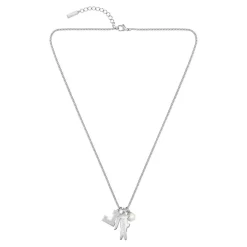 Collier Homme Lacoste Umpire - 2040453 Acier Argent, Vert