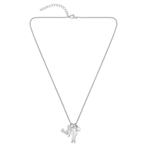 Collier Homme Lacoste Umpire - 2040453 Acier Argent, Vert