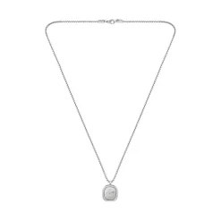 Collier Homme Lacoste Vigor - 2040410 Acier Argent