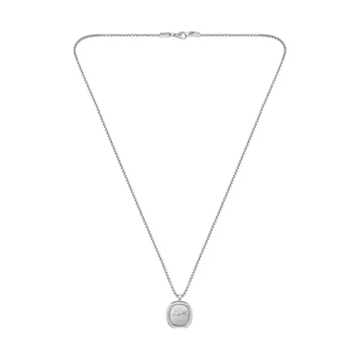 Collier Homme Lacoste Vigor - 2040410 Acier Argent