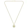 Collier Homme Lacoste Vigor - 2040448 Acier Doré, Vert