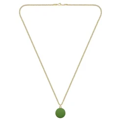 Collier Homme Lacoste Vigor - 2040448 Acier Doré, Vert