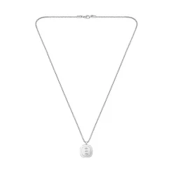 Collier Homme Lacoste Vigor - 2040410 Acier Argent