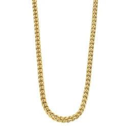 Collier Homme Lotus Style Bijoux Men In Black LS2290-1-2 Acier doré