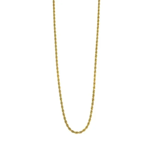 Collier Homme Lotus Style Bijoux Men In Black LS2296-1-1 Acier doré