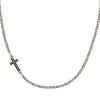 Collier Homme Morellato - SKR61 CROSS Acier Argent
