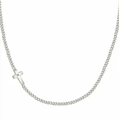 Collier Homme Morellato - SKR62 CROSS Acier Argent
