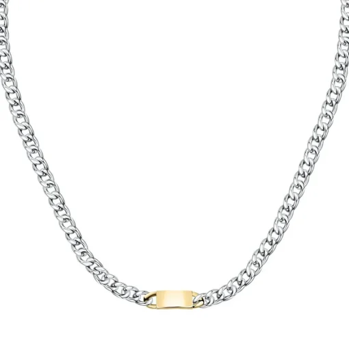 Collier Homme Morellato Bijoux SATX02 - Acier Argent