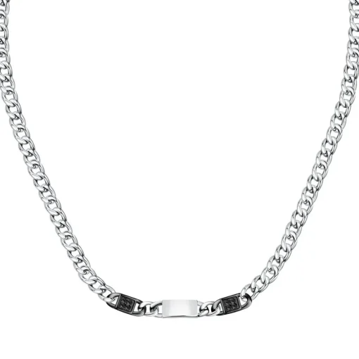 Collier Homme Morellato Bijoux SATX01 - Acier Argent