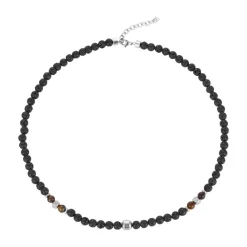 Collier Homme Redskins Bijoux - 285802 Pierre Noir
