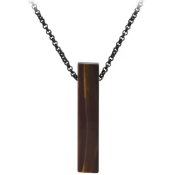 Collier Homme So Charm - B4276-OEILDETIGRE - Collier Mode Homme