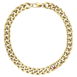 Collier Homme Tommy Hilfiger Wild - 2790636 Acier Doré