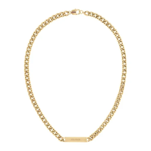 Collier Homme Tommy Hilfiger Clash - 2790578 Acier Doré