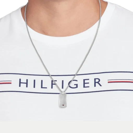 Collier Homme Tommy Hilfiger Jameson - 2790627 Acier Argent