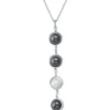Collier Jourdan CERES AMK030 - Collier En Argent et Hematite Femme