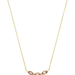 Collier Kira Doré & Améthyste