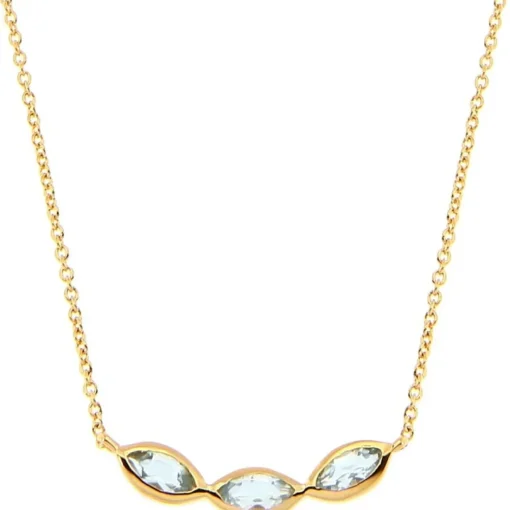 Collier Kira Doré & Topaz