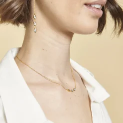 Collier Kira Doré & Topaz