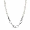 Collier Link et Perles culture d'eau douce Pandora ME