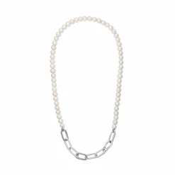 Collier Link et Perles culture d'eau douce Pandora ME