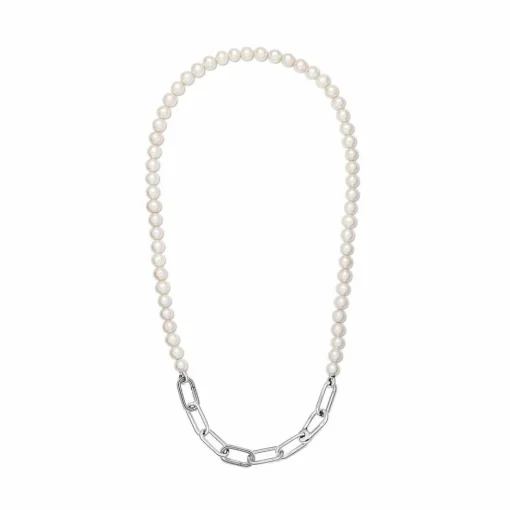 Collier Link et Perles culture d'eau douce Pandora ME