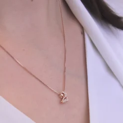 Collier Number 2 Or Rose