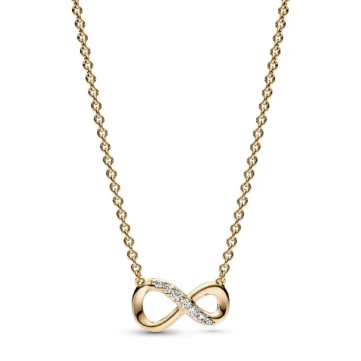 Collier Pandora Moments - Symbole de l’Infini Scintillant