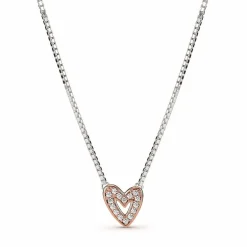 Collier Pandora Moments Esquisse de Cœur
