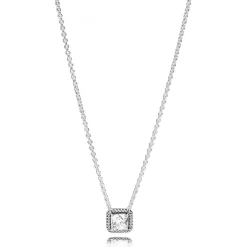 Collier Pandora Timeless Halo Scintillant Carré