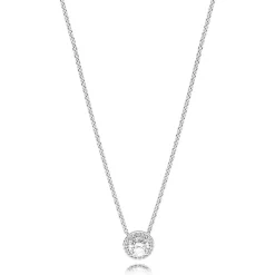 Collier Pandora Timeless Halo Scintillant Rond