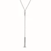 Collier Pendant Gouttes Prismatique Pavé Pandora Timeless