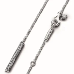 Collier Pendant Gouttes Prismatique Pavé Pandora Timeless