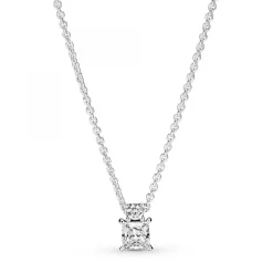 Collier Pendant Rond & Carré Pandora Timeless